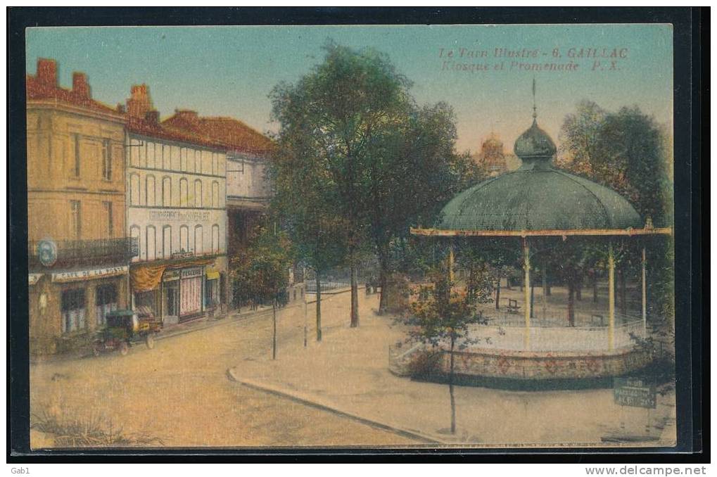 81 --- Gaillac --- Kiosque Et  Promenade - Gaillac