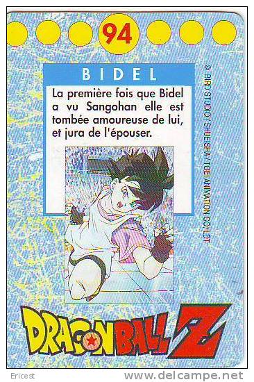 A - DRAGON BALL Z N° 94 BIDEL  BON ETAT - Dragonball Z