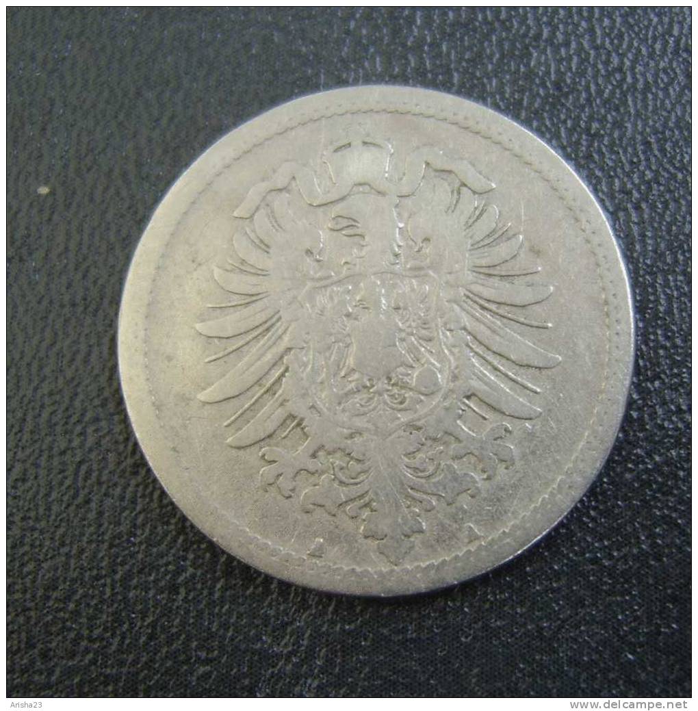 No.PF. Germany , German Empire Coin 10 PFENNIG 1889 A - 10 Pfennig