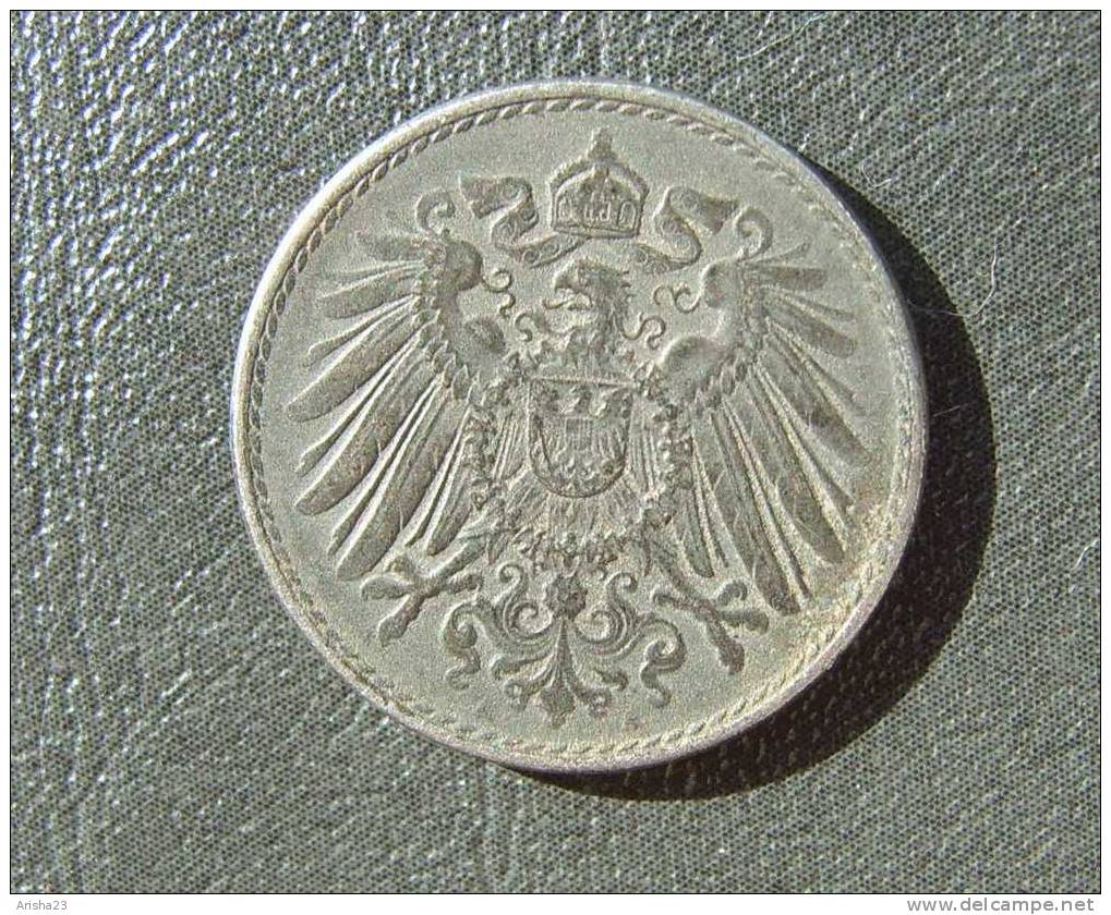 Id.D28-4. Germany, 5 PFENNIG 1918 A - 5 Pfennig