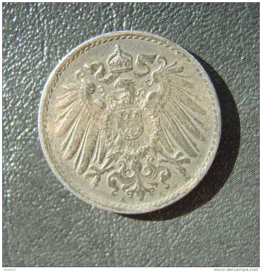 Id.D28-5. Germany, 5 PFENNIG 1918 A - 5 Pfennig