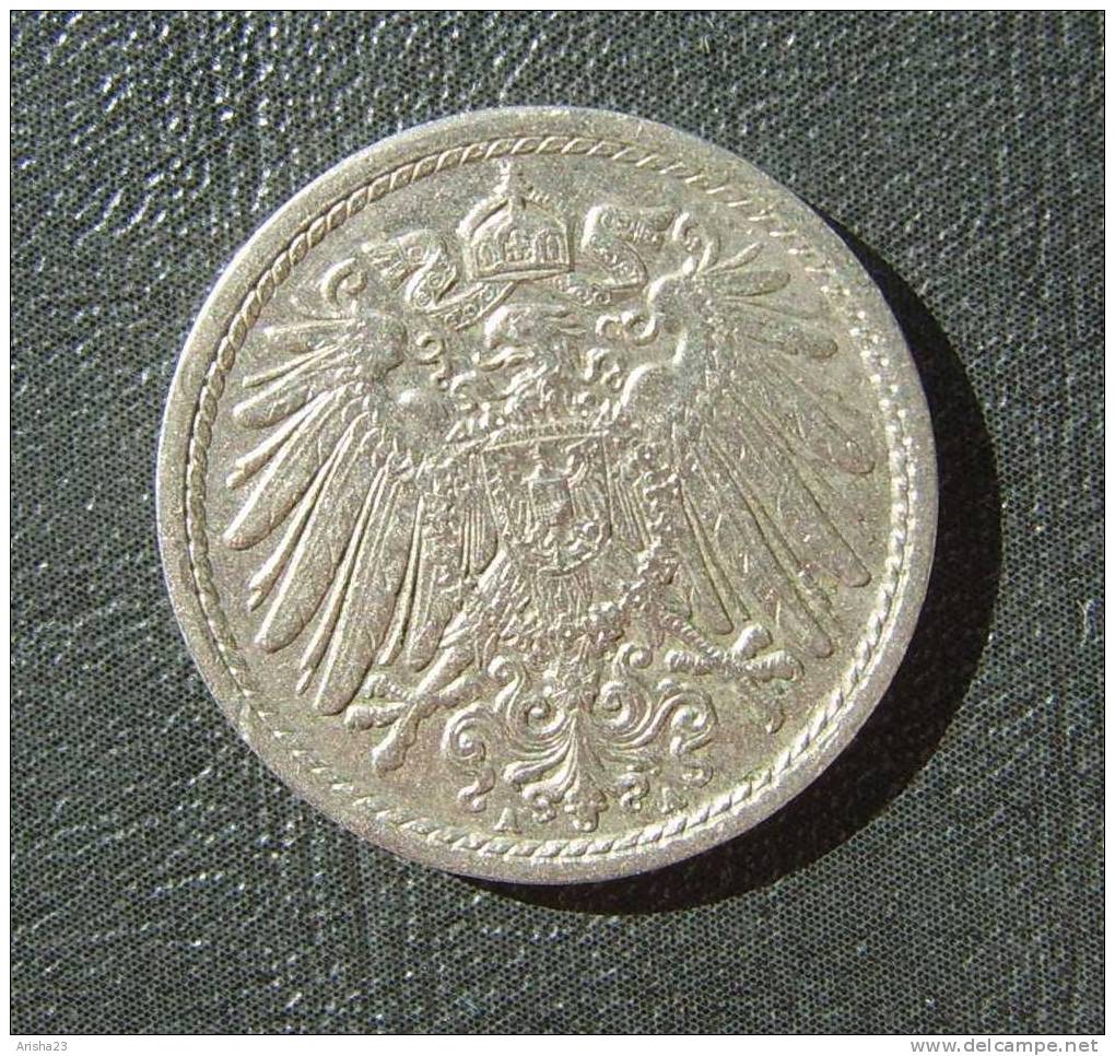 Id.D24-2. Germany, 5 PFENNIG 1914 A - 5 Pfennig