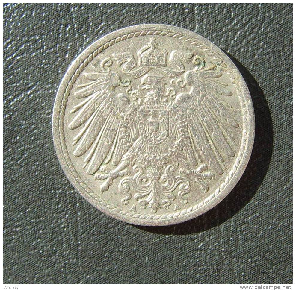 Id.D24-3. Germany, 5 PFENNIG 1914 A - 5 Pfennig