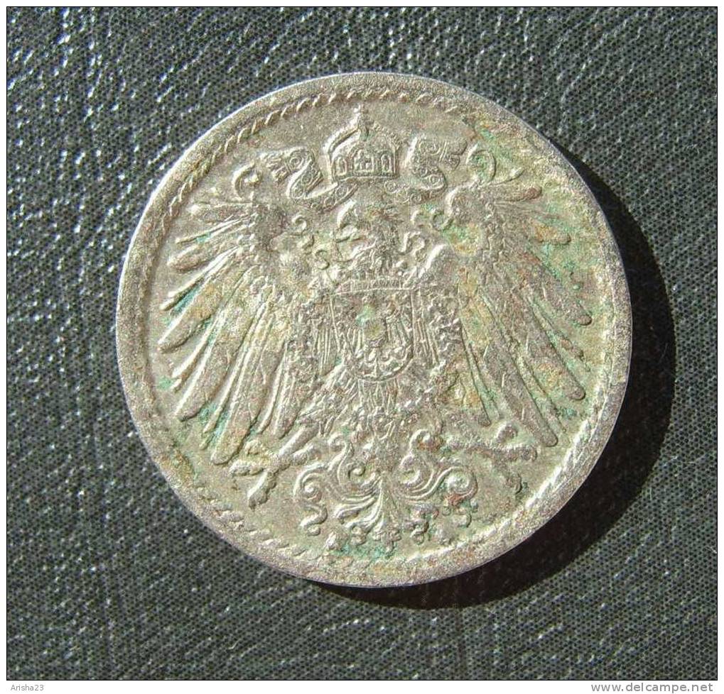 Id.D24-4. Germany, 5 PFENNIG 1914 A - 5 Pfennig