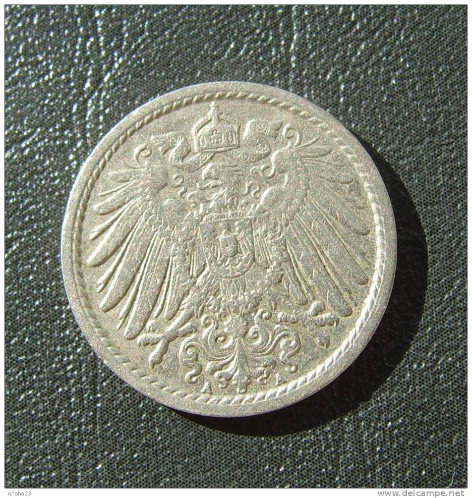 Id.D24-7. Germany, 5 PFENNIG 1914 A - 5 Pfennig