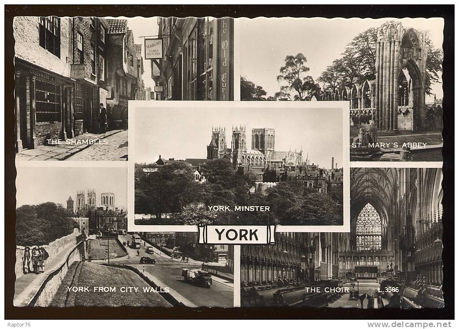 CPM Royaume Uni YORK  Multi-vues - York