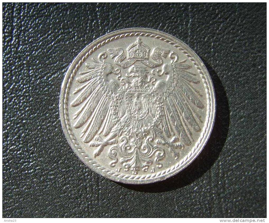 Id.D16-0. Germany, 5 PFENNIG 1906 J - 5 Pfennig