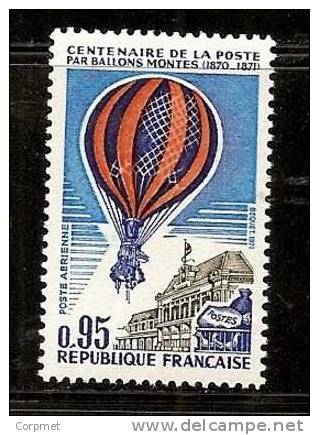 FRANCE - Ballon Montés - 1971  -  Yvert # A45 - ** MINT (NH) - à Moins De 25% De La Cote - 1960-.... Postfris