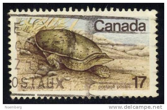 Canada #813 Soft-shelled Turtle, Used (0.20) - Gebruikt