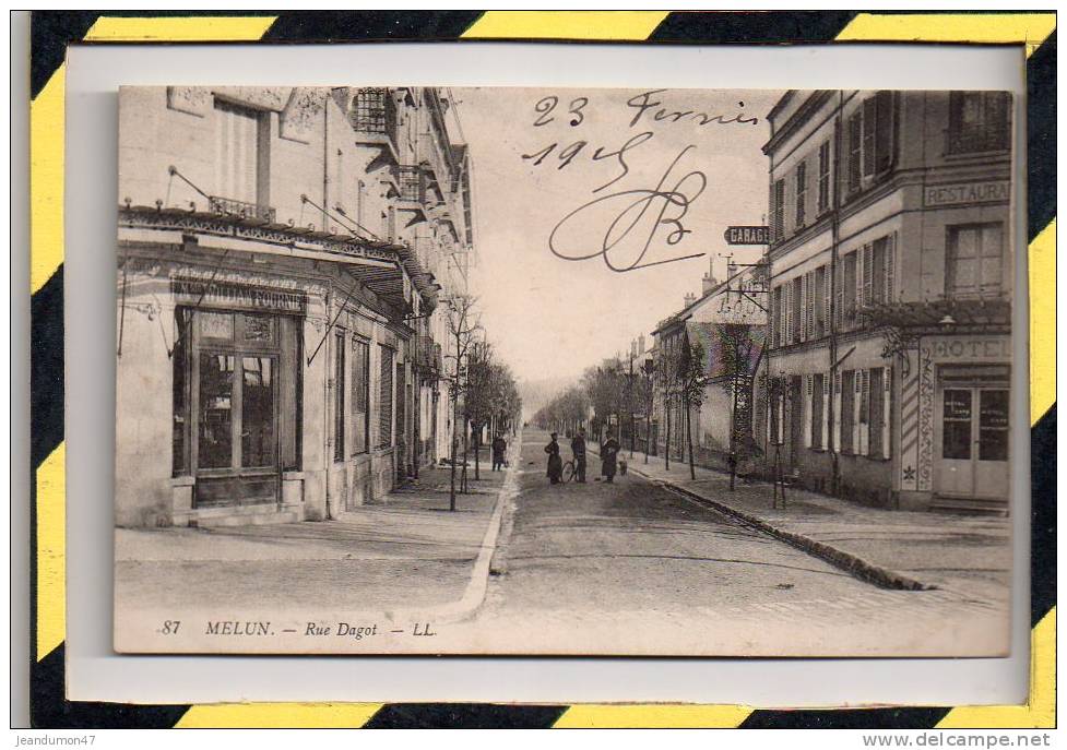 MELUN. - . RUE DAGOT. - LL. N° 87 - Melun