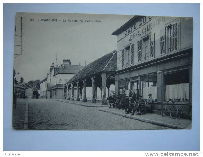 Luzarches , La Rue De Paris - Luzarches