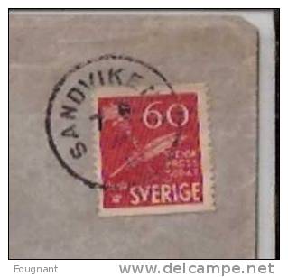 SUEDE:1943:enveloppe Avec CENSURE Pour STATTE-HUY. Via England. - Covers & Documents