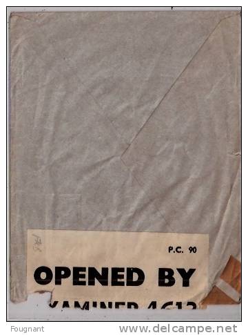 SUEDE:1943:enveloppe Avec CENSURE Pour STATTE-HUY. Via England. - Covers & Documents