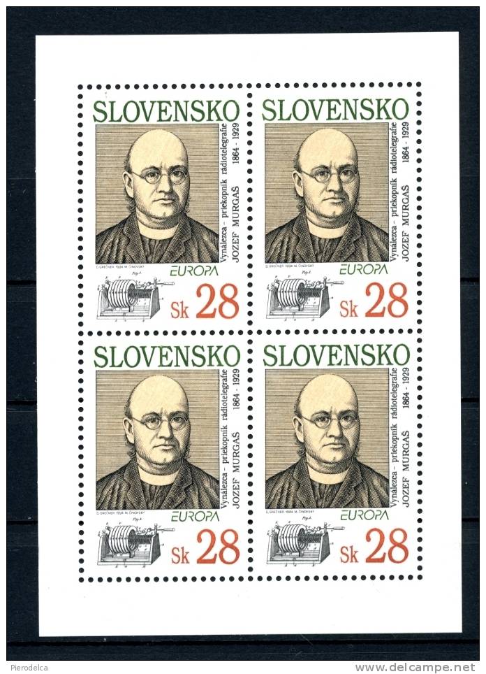 SLOVACCHIA - SLOVAKEI - 1994 - Unused Stamps