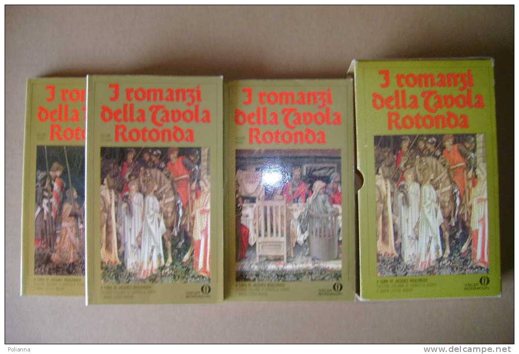 PAH/23 3 Vol. In Cofanetto - Boulenger ROMANZI TAVOLA ROTONDA Oscar Mondadori I Ed. 1981 - Science Fiction Et Fantaisie