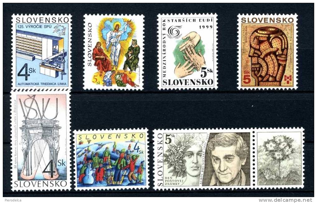 SLOVACCHIA - SLOVAKEI - 1999 - Unused Stamps