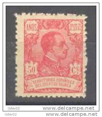 GUI163-L3360TAN.Guinee.GUI NEA ESPAÑOLA .Rey Alfonso Xlll. 1922 (Ed 163**) Sin Charnela.MUY BONITO - Unused Stamps