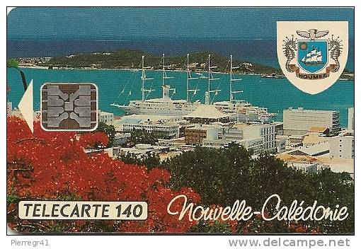 CARTE-PUCE-NOUV CALEDONIE-NC12-11/93-SC5- V° C3B100608-NOUMEA -VOILIER CLUB MEDITERRANEE-VIDE-LUXE - Nouvelle-Calédonie