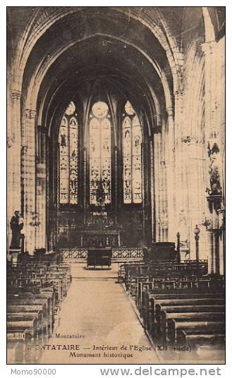 MONTATAIRE : Intérieur De L'Eglise (XIIe Siècle) Monument Historique - Montataire