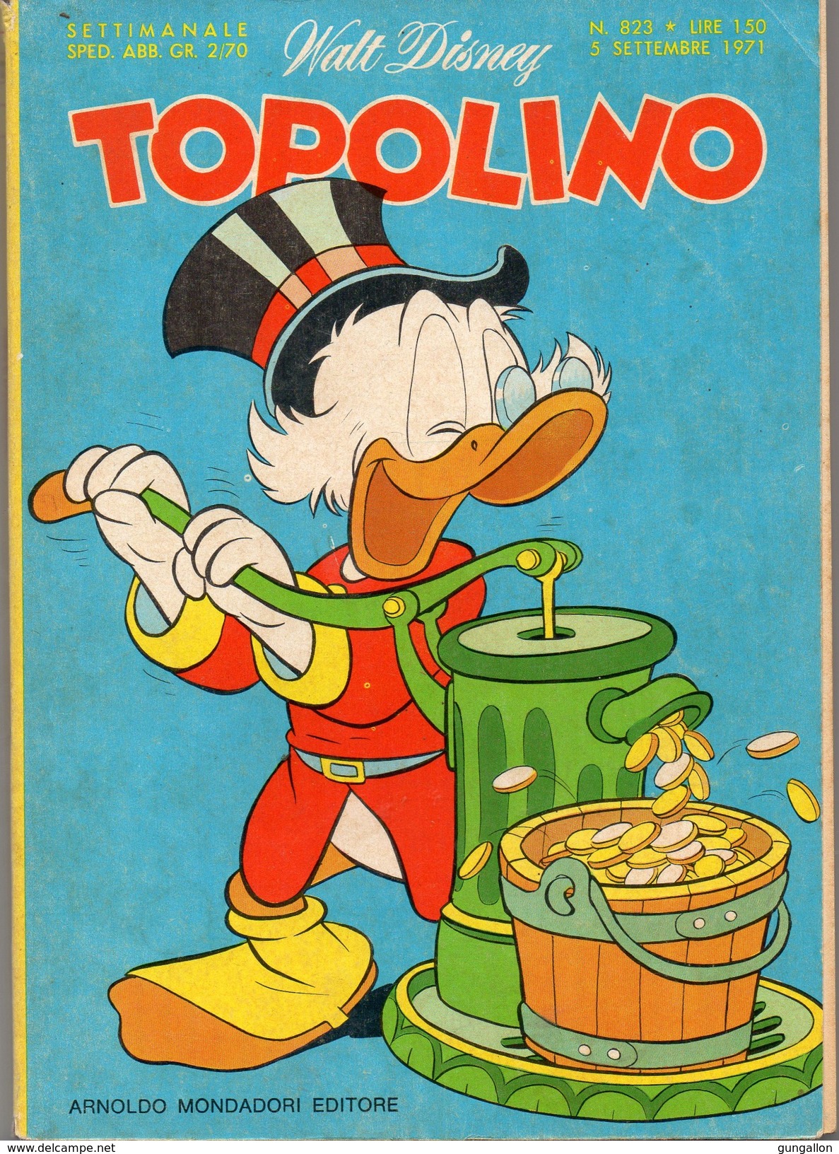 Topolino (Mondadori 1971) N. 823 - Disney