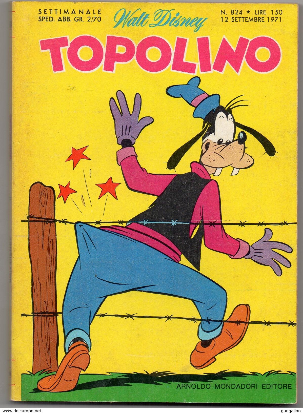 Topolino (Mondadori 1971) N. 824 - Disney