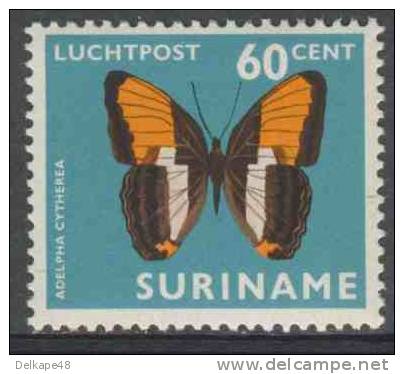 Suriname 1972 Mi 632 ** Adelpha Cytherea : Smooth-banded Sister - Butterfly / Schmetterling / Papillon / Vlinder - Vlinders