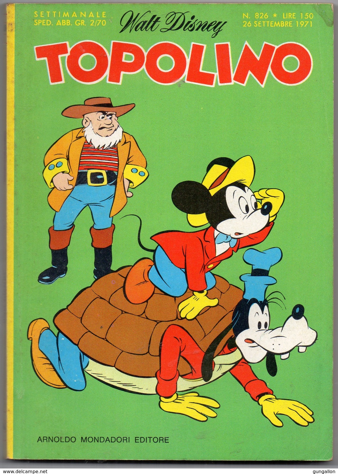 Topolino (Mondadori 1971) N. 826 - Disney