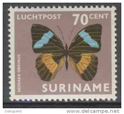 Suriname 1972 Mi 634 ** Nessaea Obrinus - Butterfly / Schmetterling / Papillon / Vlinder - Vlinders