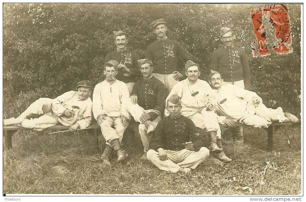 Miitaria /  LE CAMP DU RUCHARD (Indre & Loire) - Aoüt 1911 - CP PHOTO - Autres & Non Classés