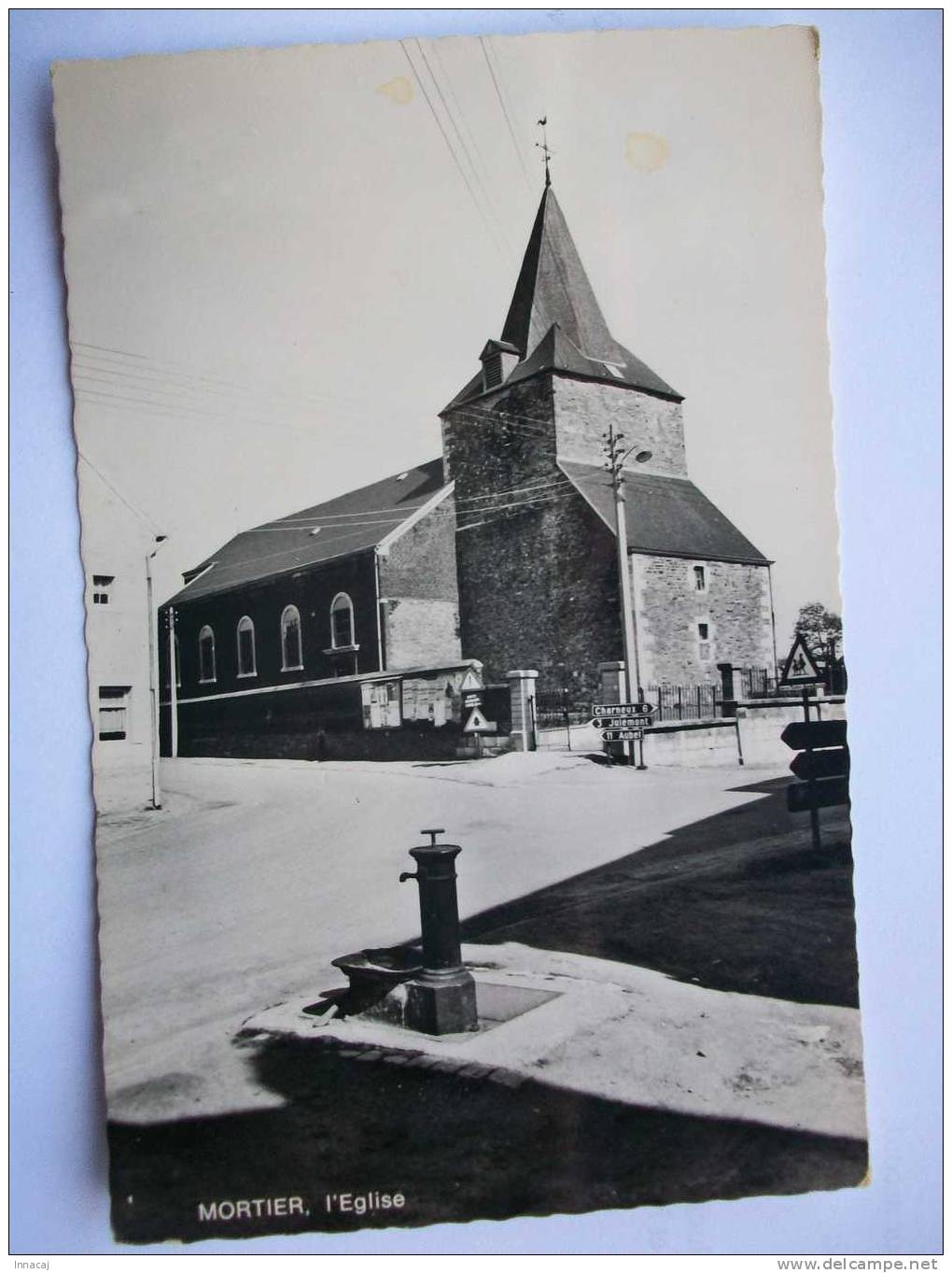 Réf: 57-3.                   MORTIER                          L'Eglise      ( Glacée ) - Blégny