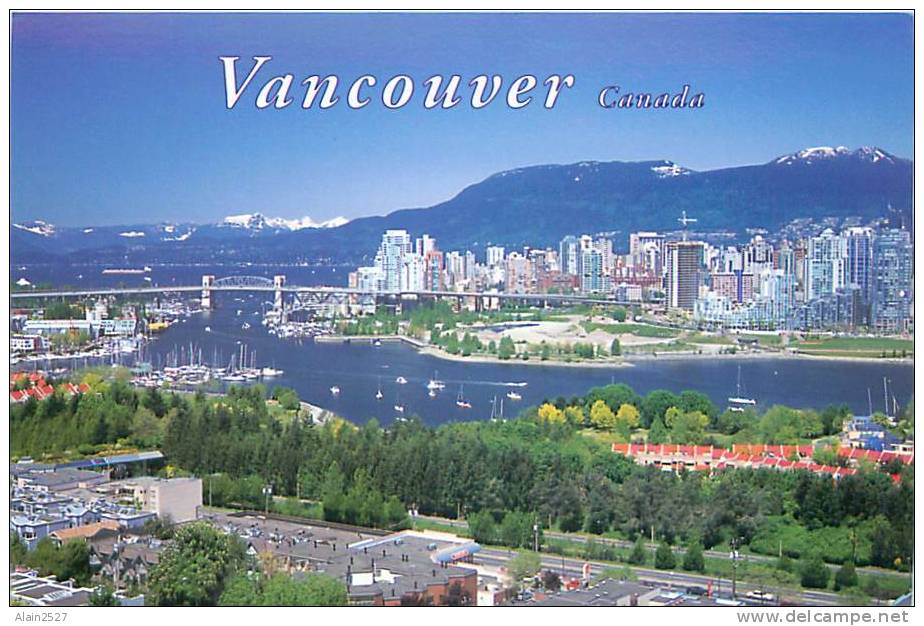 CPM - VANCOUVER - Vancouver's Beautiful Skyline With A View Of Granville Island (Scott Powell, FPV5) - Vancouver