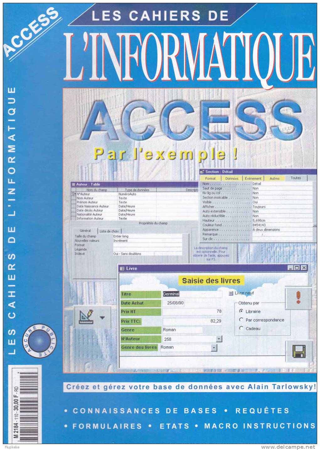 Cahiers De L´Informatique 110 Access - Informatica