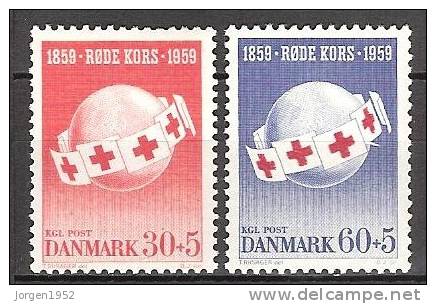 DENMARK UNUSED STAMPS FROM 1959 AFA: 378 - 379 - Neufs