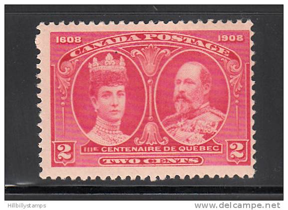 Canada Scott No. 98 Unused   Hinged  Year 1908 - Nuevos