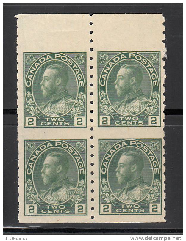 Canada Scott No. 128a Unused Hinged  Year 1912-24  Perf.8 - Unused Stamps