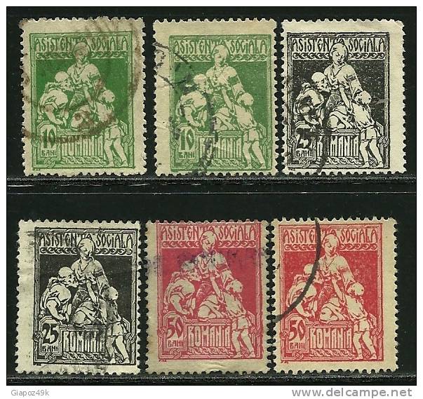 ● ROMANIA 1921 / 24 - Assistenza - N. 301 . . . Usati - Cat. ? € - Lotto N. 1644 - Used Stamps