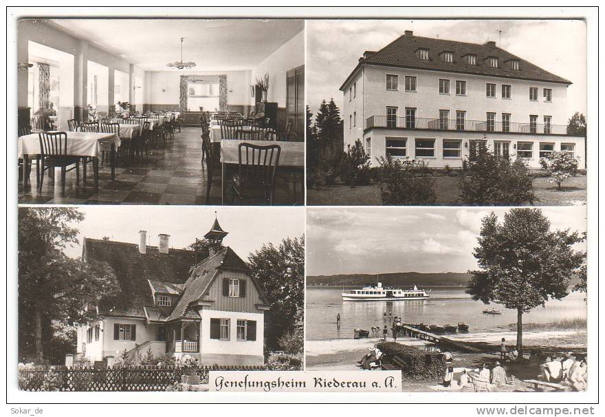 AK Genesungsheim Riederau Am Ammersee, Dießen, Oberbayern Bayern 1959 - Diessen