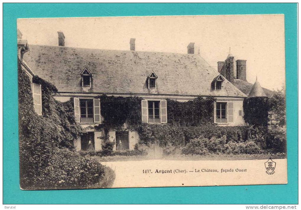 ARGENT - Le Château. Façade Ouest - Argent-sur-Sauldre