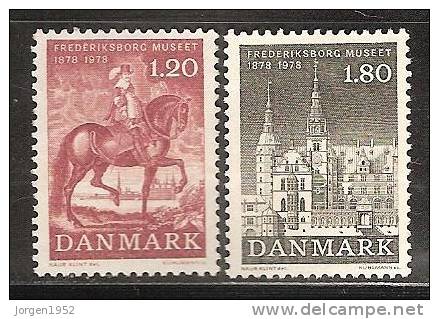 DENMARK UNUSED STAMPS FROM 1978 AFA: 656 - 657 - Ungebraucht