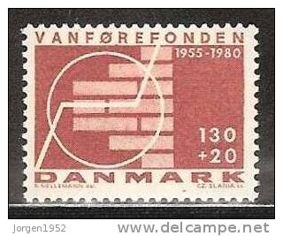 DENMARK UNUSED STAMPS FROM 1980 AFA: 694 - Unused Stamps