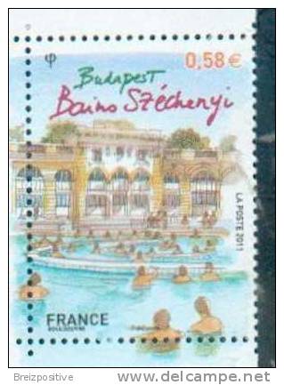 France 2011 - Budapest, Bains Széchenyi / Széchenyi Thermal Baths - MNH - Hydrotherapy