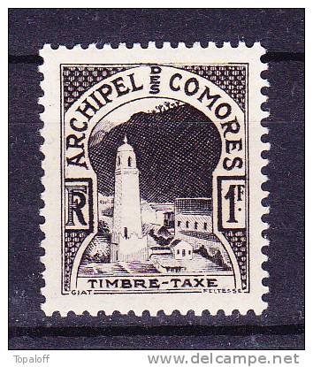 Comores Taxe N°2  Neuf Charniere - Unused Stamps