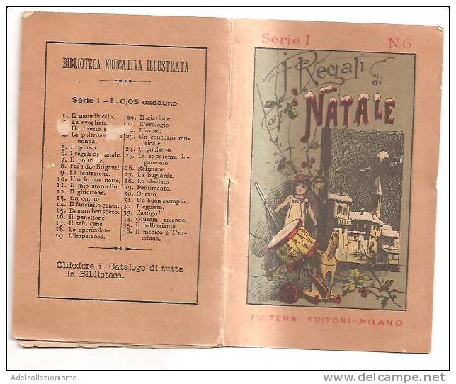 54788)libretto Serie I Regali Di Natale Dei F.lli Tensi Editori Di Milano - Ex Libris