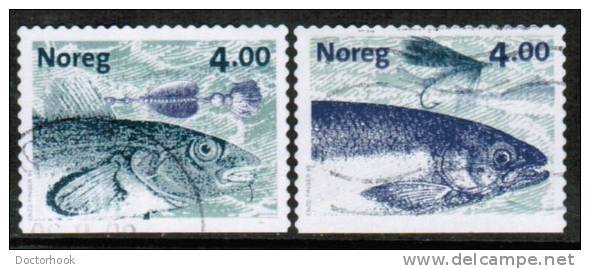 NORWAY   Scott #  1215-6  VF USED - Gebraucht