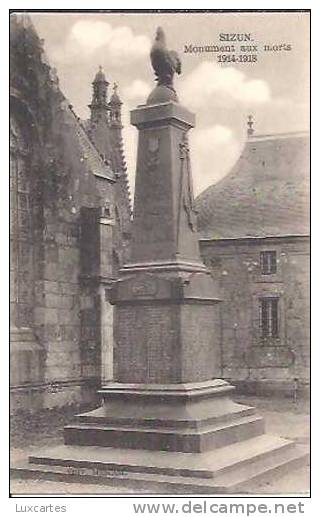 SIZUN.  -  MONUMENT AUX MORTS 1914-1918. - Sizun