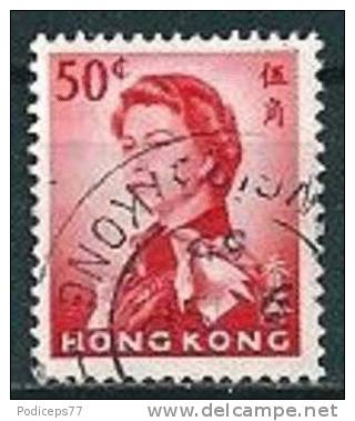 Hongkong  1962/67  Q EII  50 C (Wmk Upright)  Mi-Nr.203 X  Gestempelt / Used - Usati