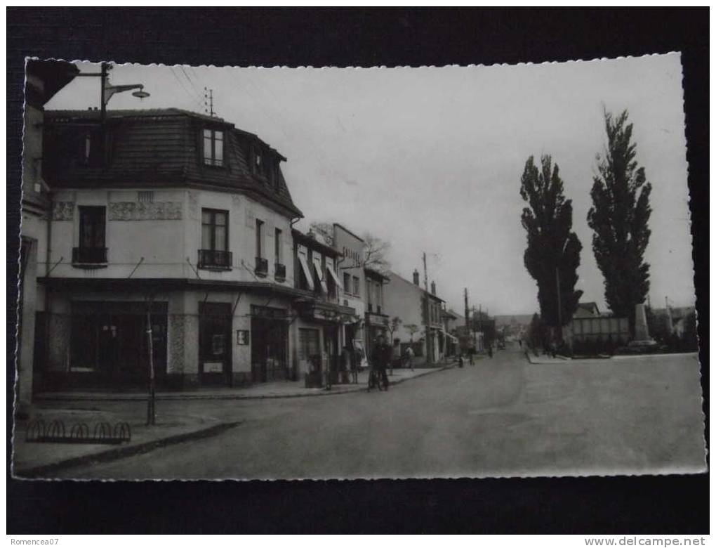 VILLEPARISIS - Avenue Du Général De Gaulle (ex Av. De La Gare) - Cinéma "Le Colisée" - Commerce - Animée -correspondance - Villeparisis