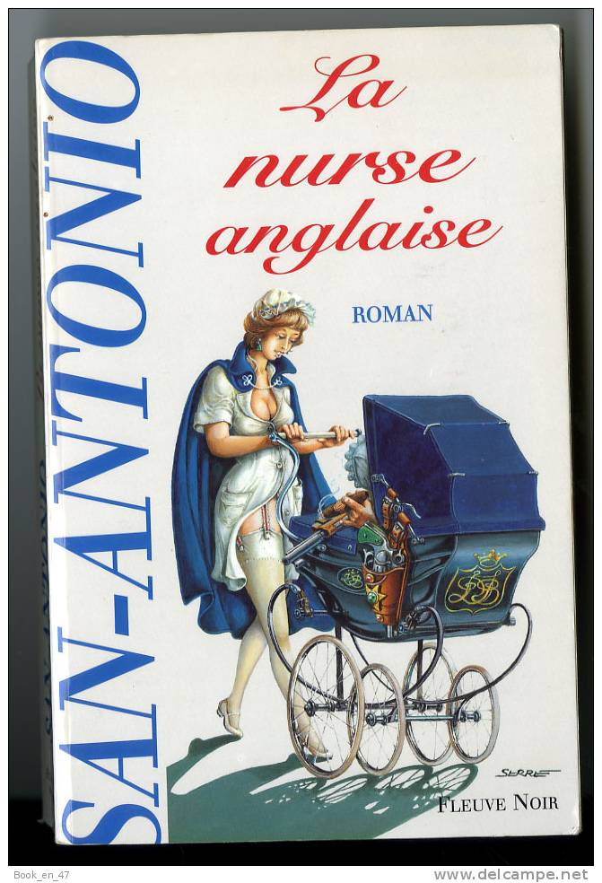 {74238} San-Antonio, Hors-série, La Nurse Anglaise , EO 1996 . " En Baisse " - San Antonio