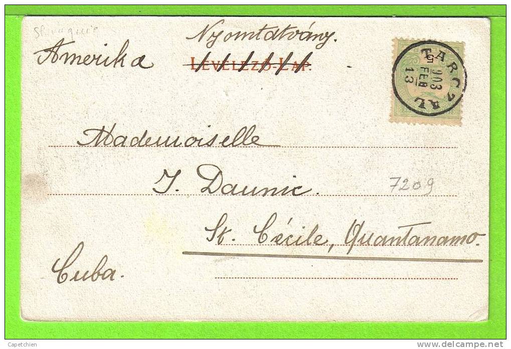 BRATISLAVA - POZSONY - PRESSBURG - PLACE DU MARCHE - Carte écrite En 1903 - Slovacchia