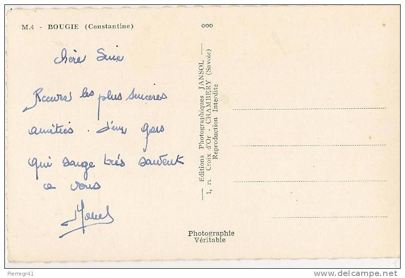 CPA-1955-ALGERIE-BOUGIE CONSTANTINOIS-MULTIVUES-TBE - Bejaia (Bougie)